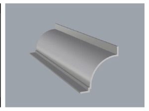 Trần cong bo góc GRG C-8# – hoàn thiện – GMIV