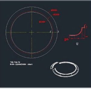 Trần tròn GRG B-15# – hoàn thiện – GMIV