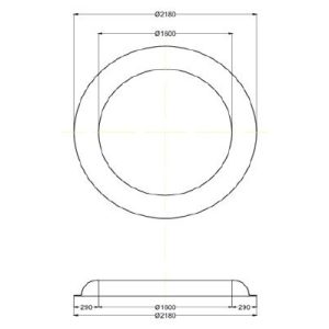 Vòm cong GRG D-1# – hoàn thiện – GMIV