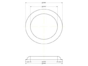 Vòm cong GRG D-2# – hoàn thiện – GMIV